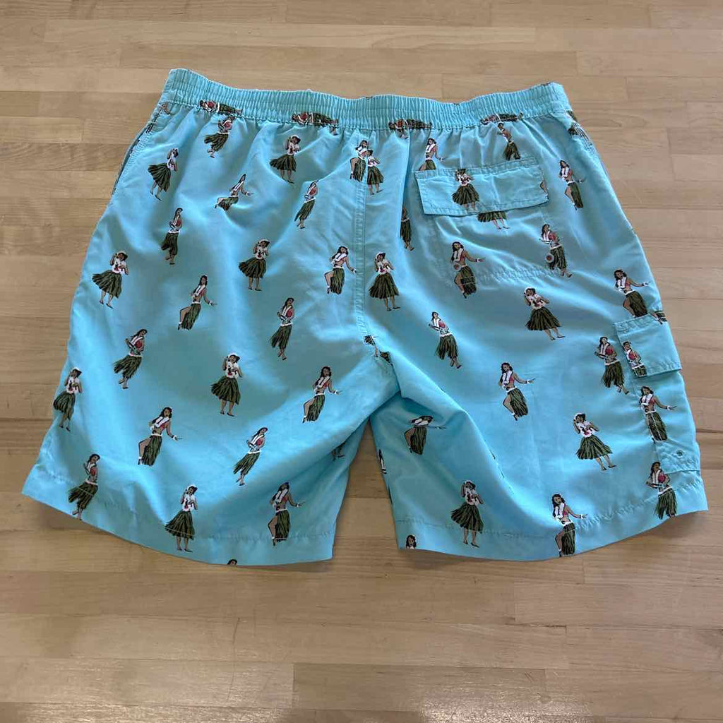 Tommy Bahama Men's Size XL Blue MENS Swimwear