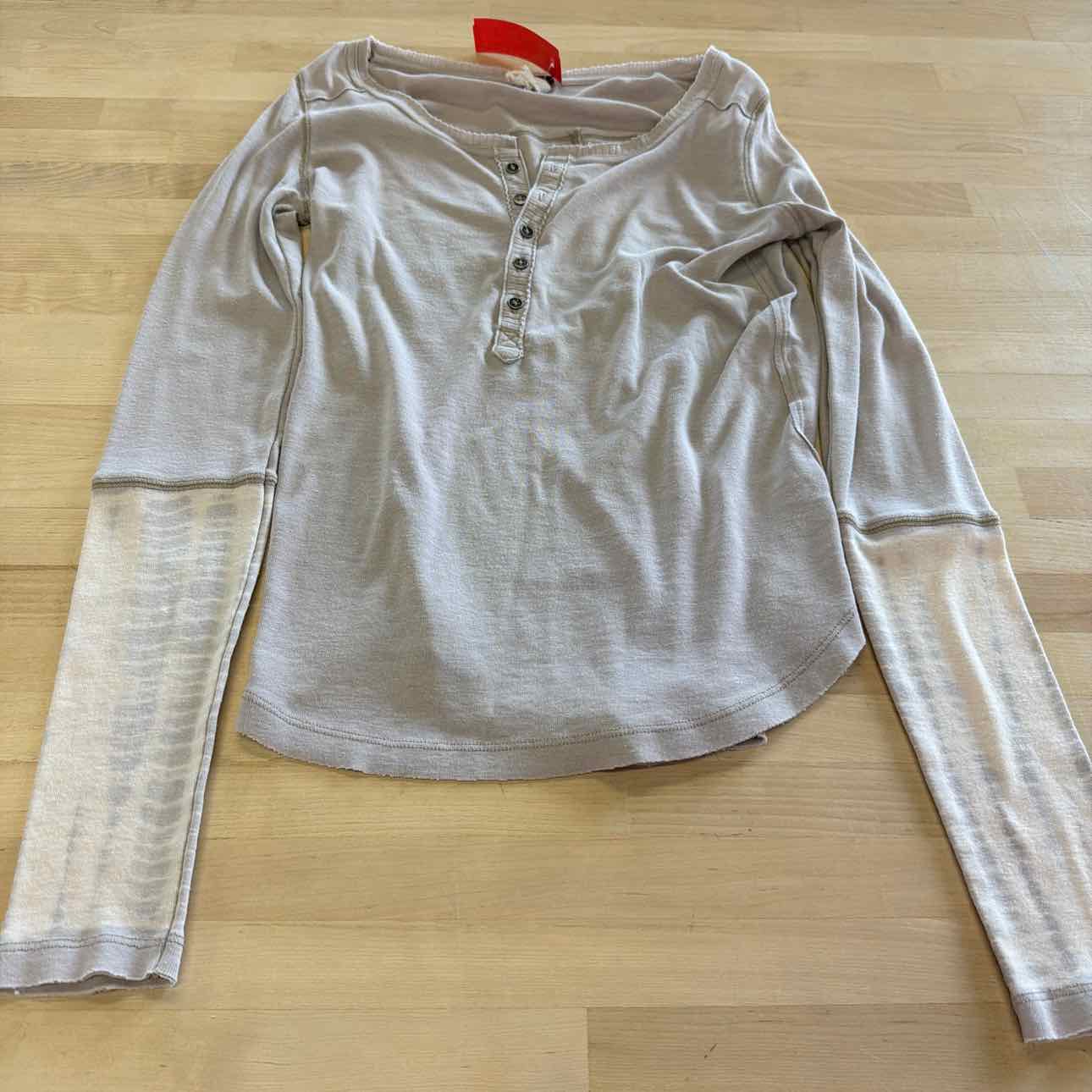 we the free Size XS Tan Preloved Long Sleeve