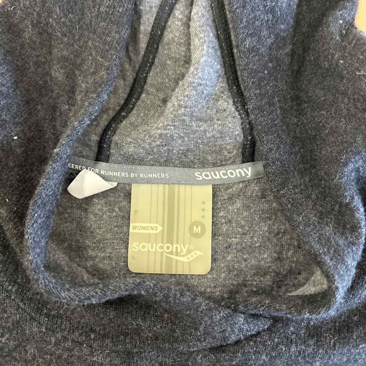 Saucony Size M Black Athletic Jacket