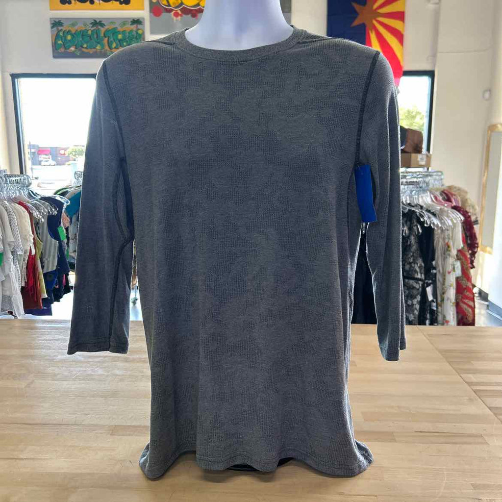 Under Armour Size M Gray Preloved MENS Long Sleeve Shirt