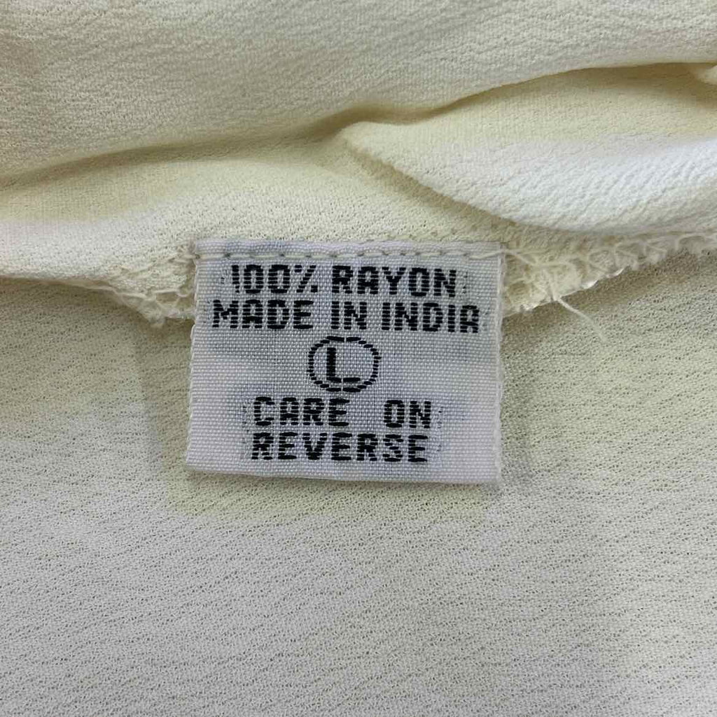 Nostalgia Size L Cream New Dress