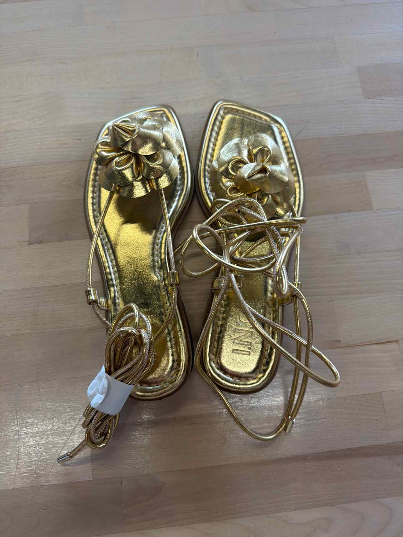 I.n.c. International Concepts Women's Gilma Flower Flat Sandals, Created for Mac