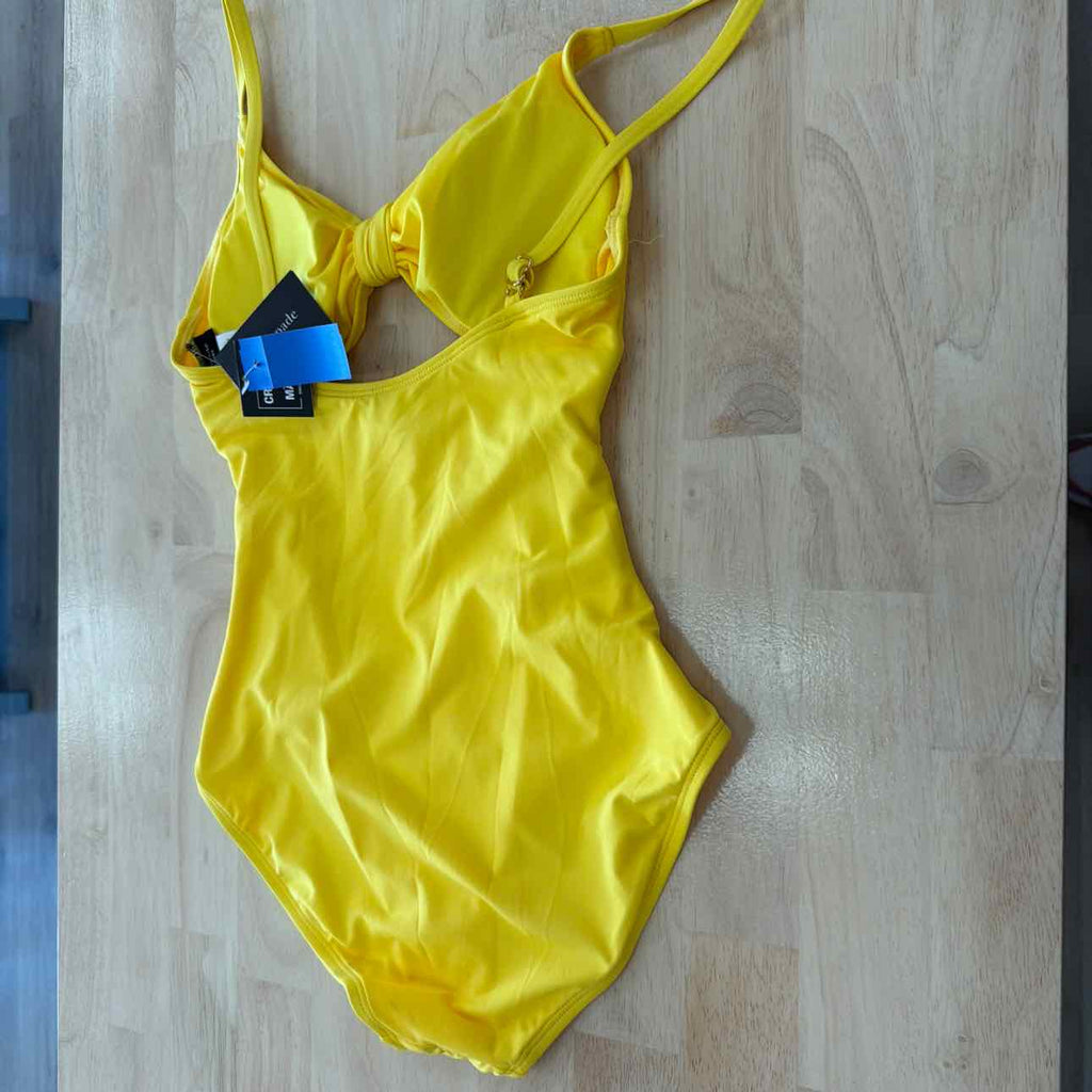 Kate Spade Women's Tie-Front Shirred One-Piece Swimsuit