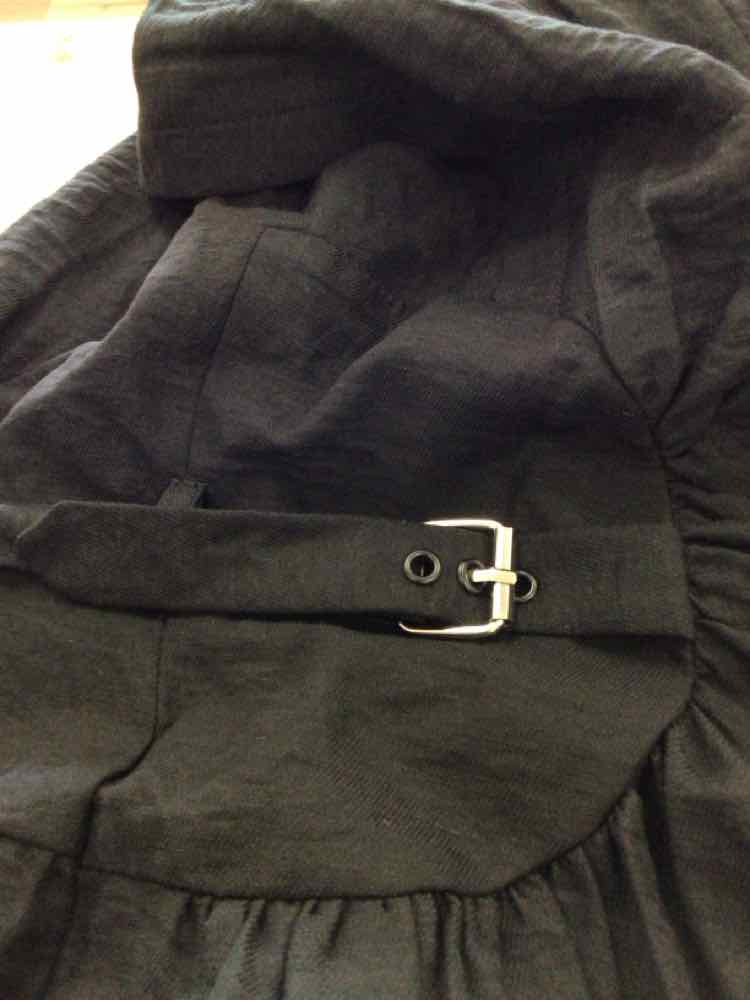 Vince Camuto Size 14 Crepe Sleeveless Fit & Flare Dress - Black