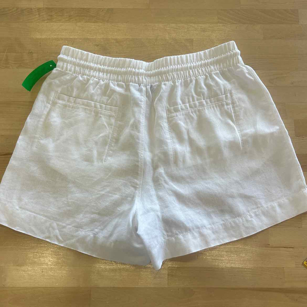 Athleta Women Size M White Preloved Shorts