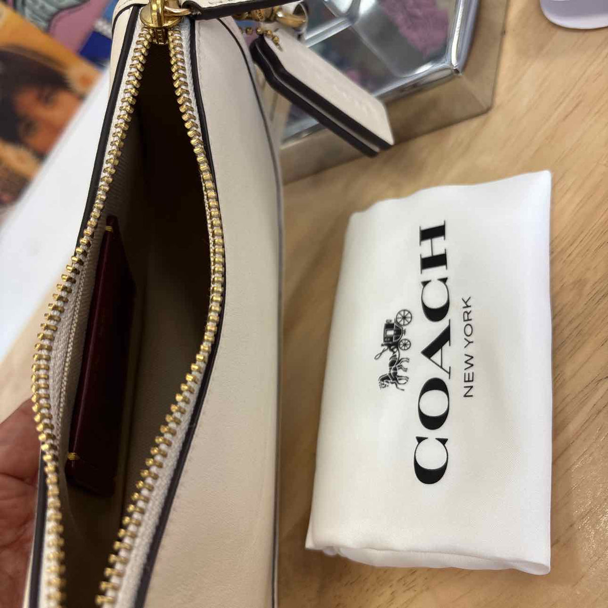 Coach Off White Leather New Handbag