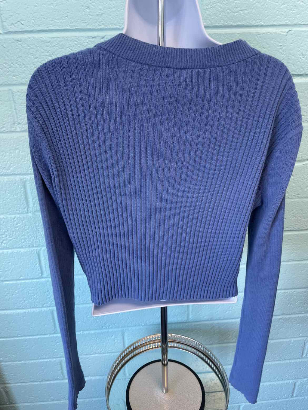Cabi Size S Blue Cardigan