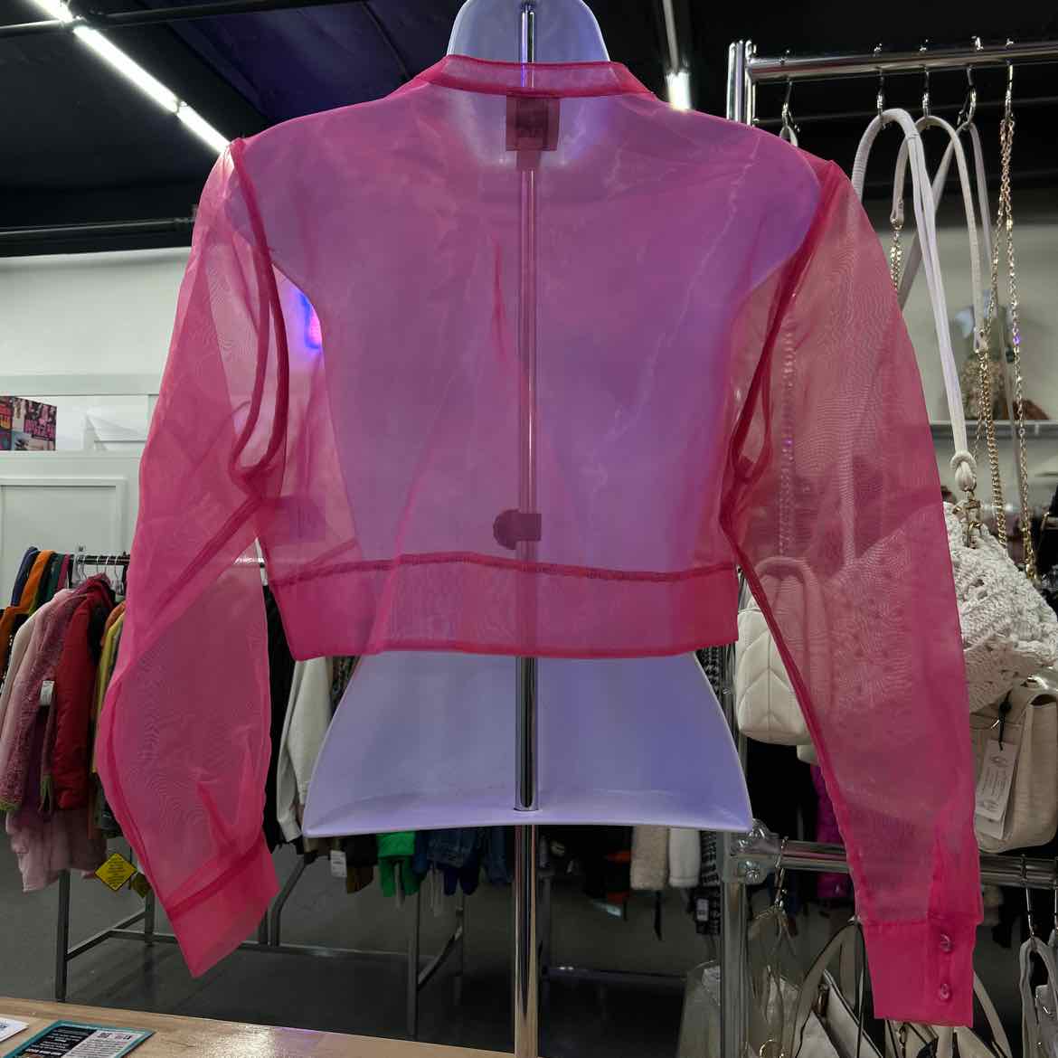 INC Size S Pink Crop Top