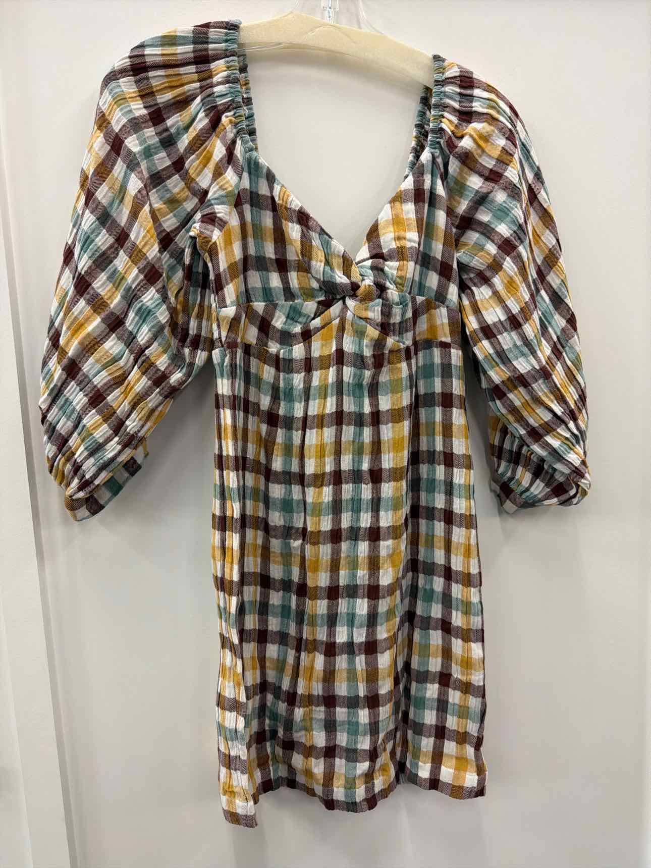 ROXY Moonlight Shores Plaid Dress