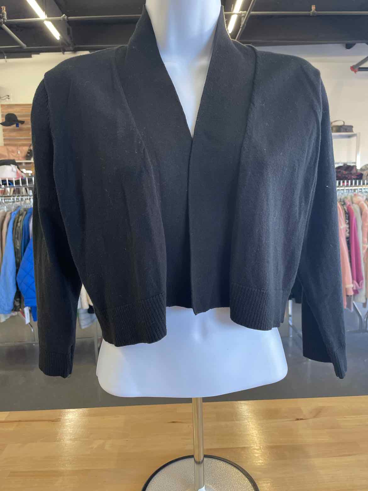 Calvin Klein Size M Black Cardigan
