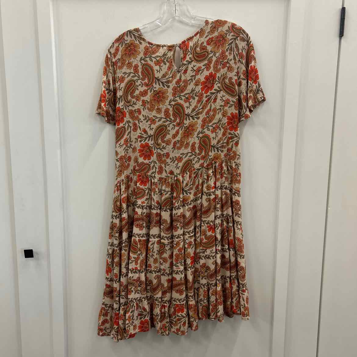 Bila Size S Orange Preloved Dress
