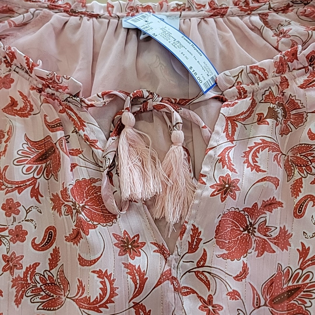 Fate Size M Pink Blouse