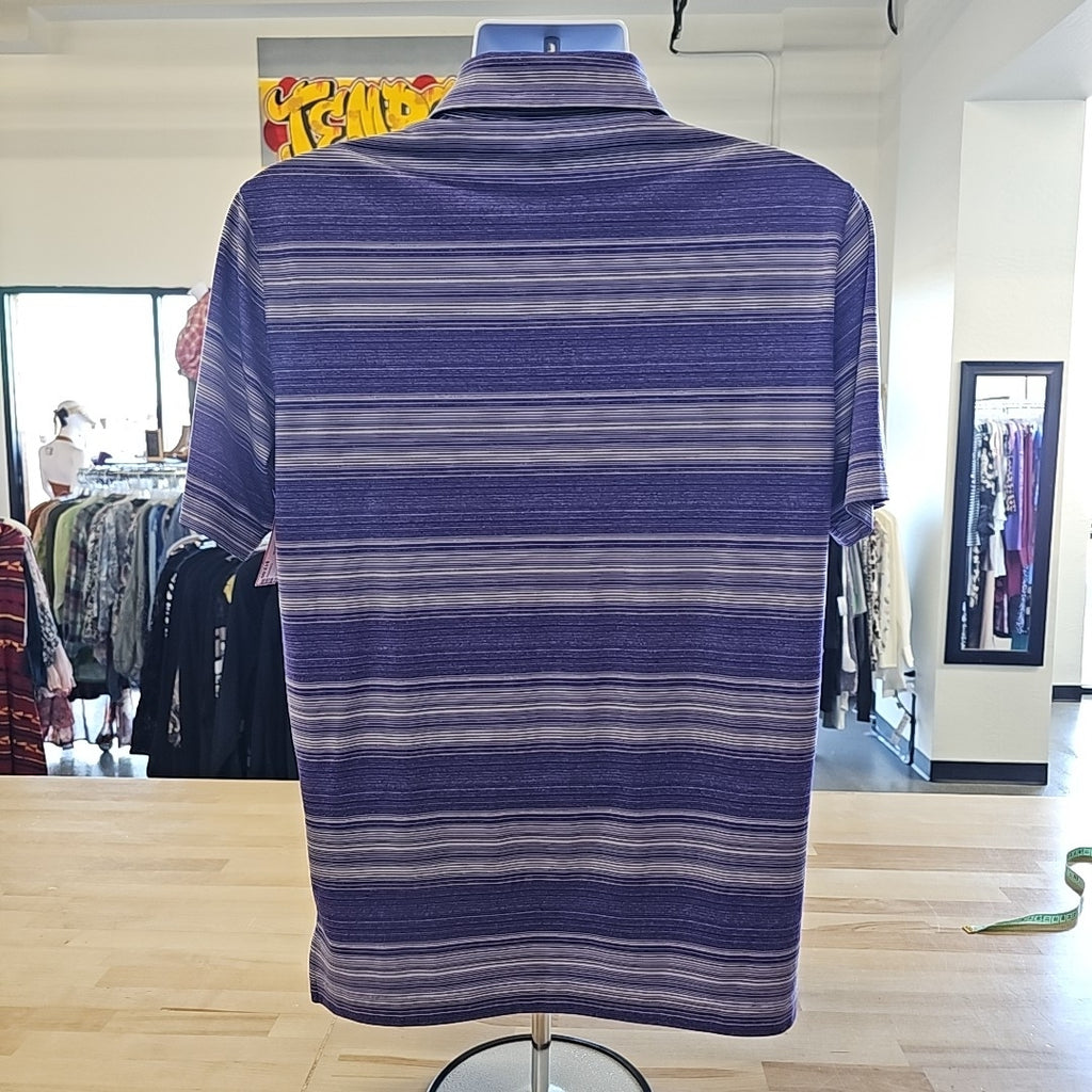 Columbia Men's Size M Purple MENS Polo