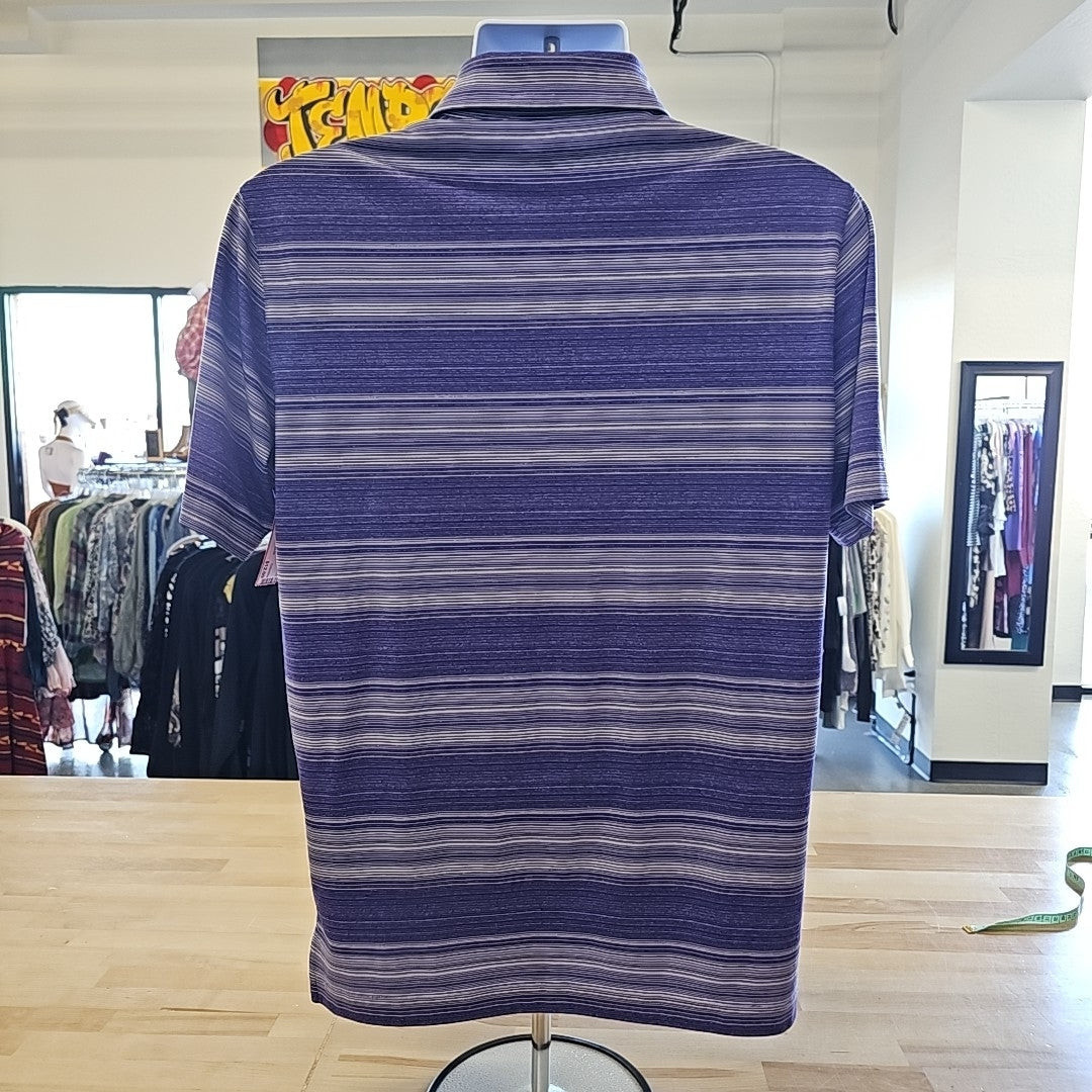 Columbia Men's Size M Purple MENS Polo
