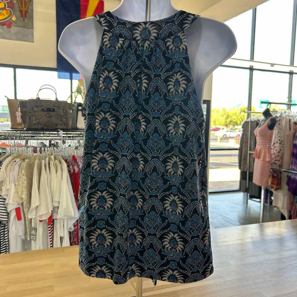 INC Size M Blue Preloved Tank