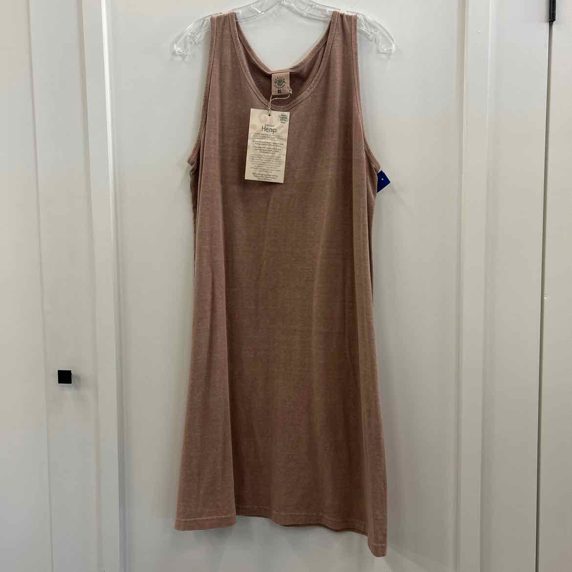 Earth Creations Size XL Tan Dress