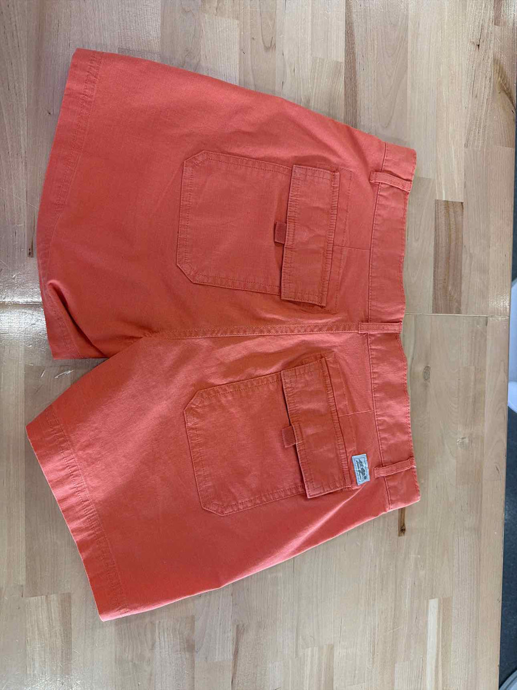 Eddie Bauer Women Size 6P Orange Preloved Shorts