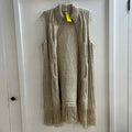 Chico's Size 2 Tan Preloved Duster