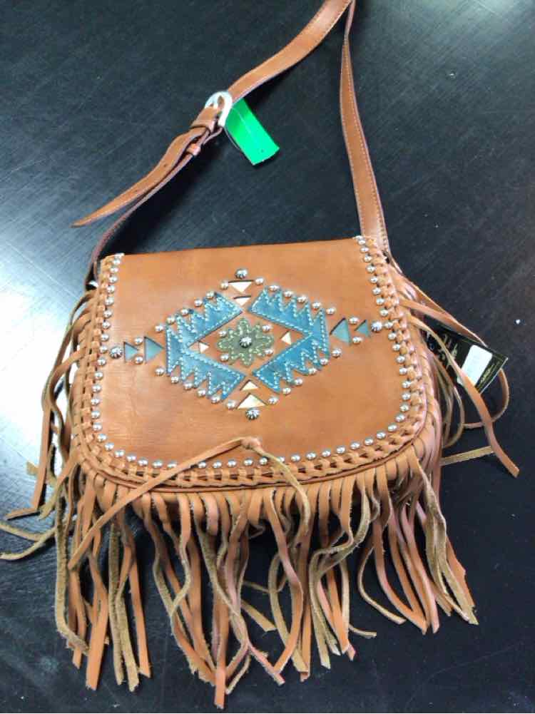 American West Beige Handbag