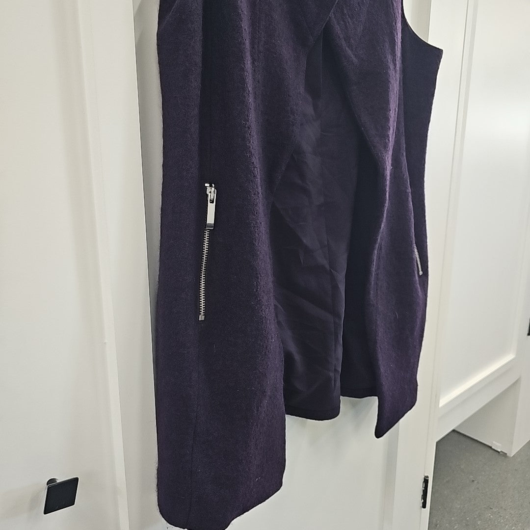 Chico's Size 0 (S) Purple Vest