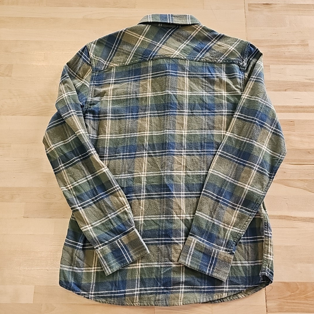 O'Neill Men's Redmond Plaid Button Shirt - Deep Lichen Green