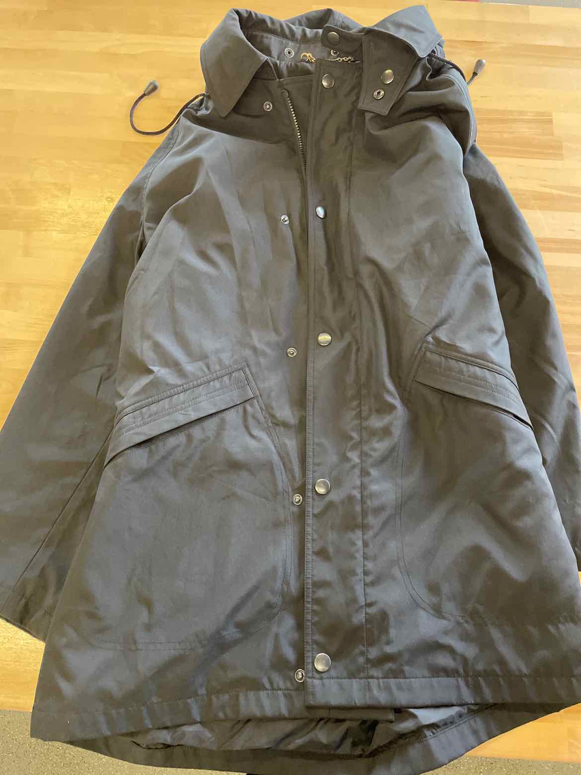 H.2 Size Black Raincoat