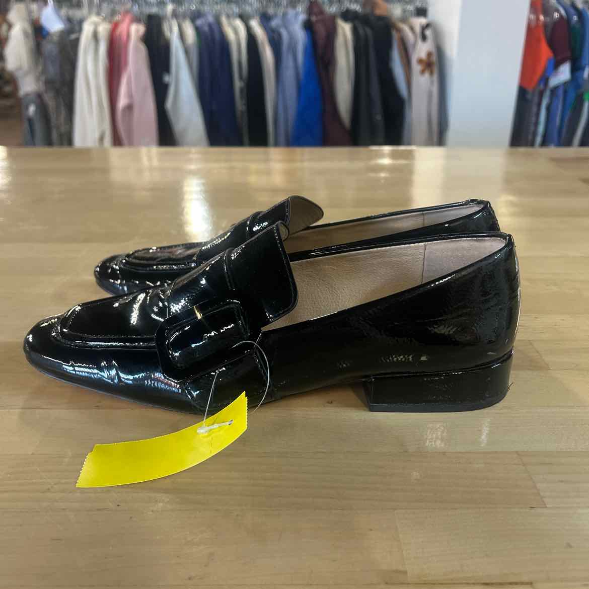 Louise et Cie Size 9.5 Black Leather Preloved Loafers