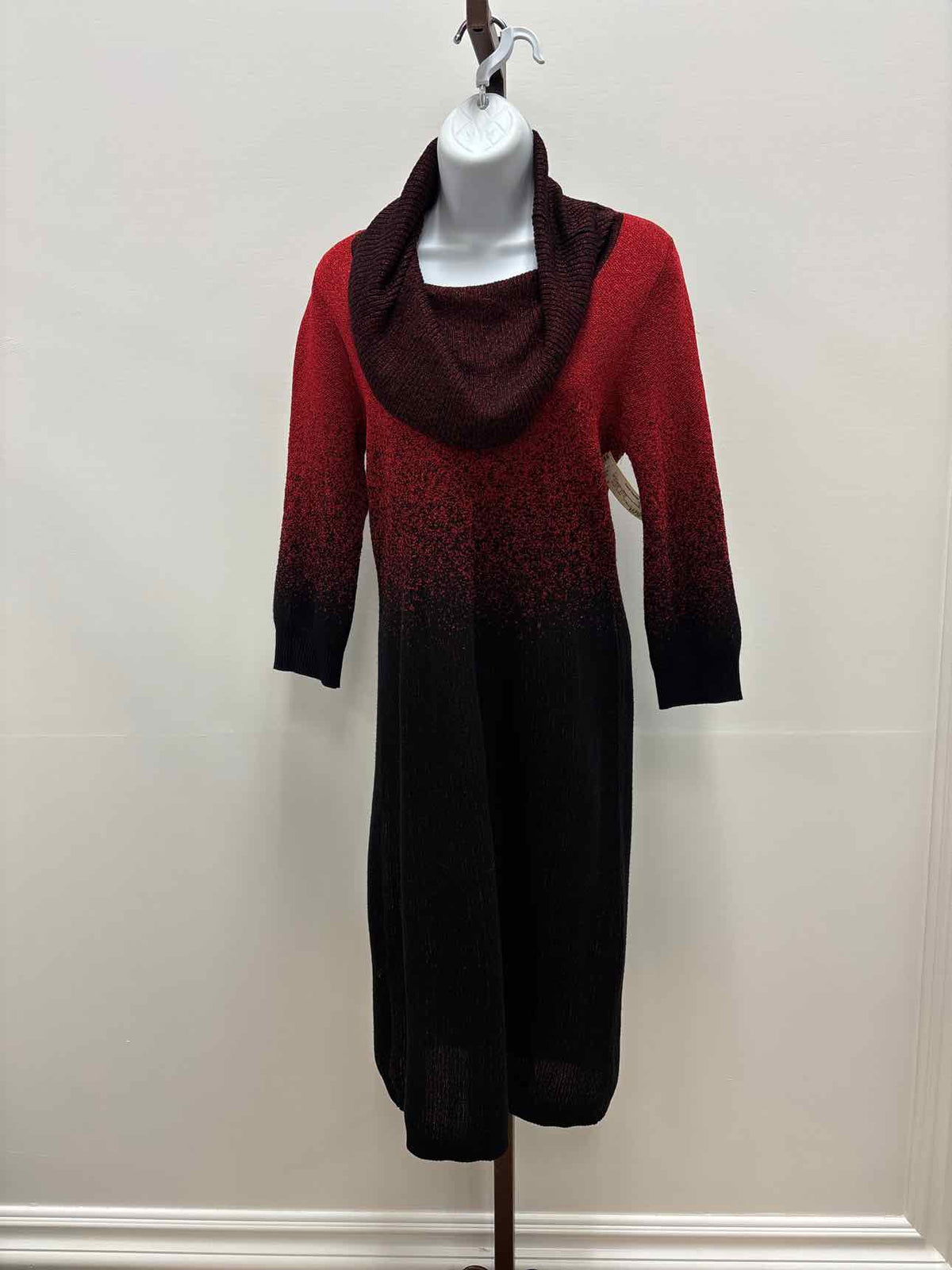 NY Collection Size S Black Red Preloved Dress
