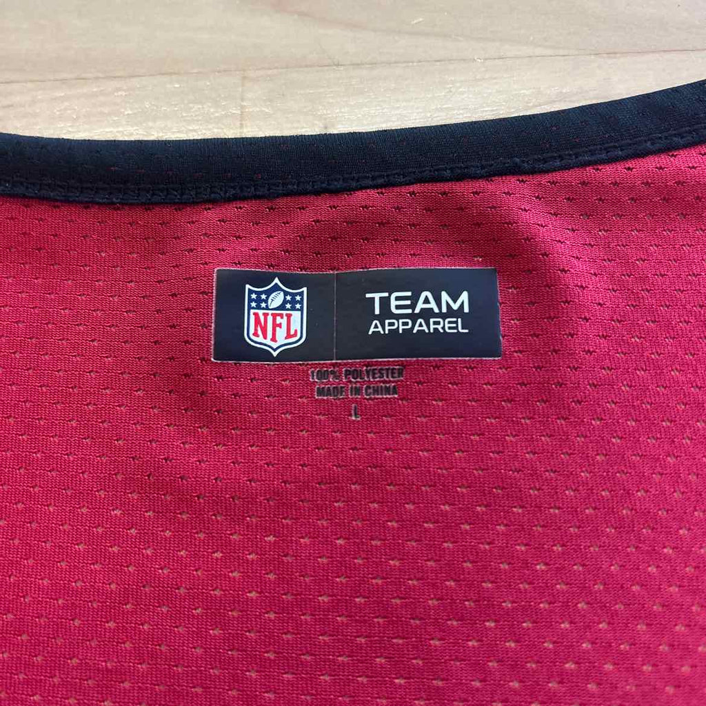 NFL Size L Red Jersey