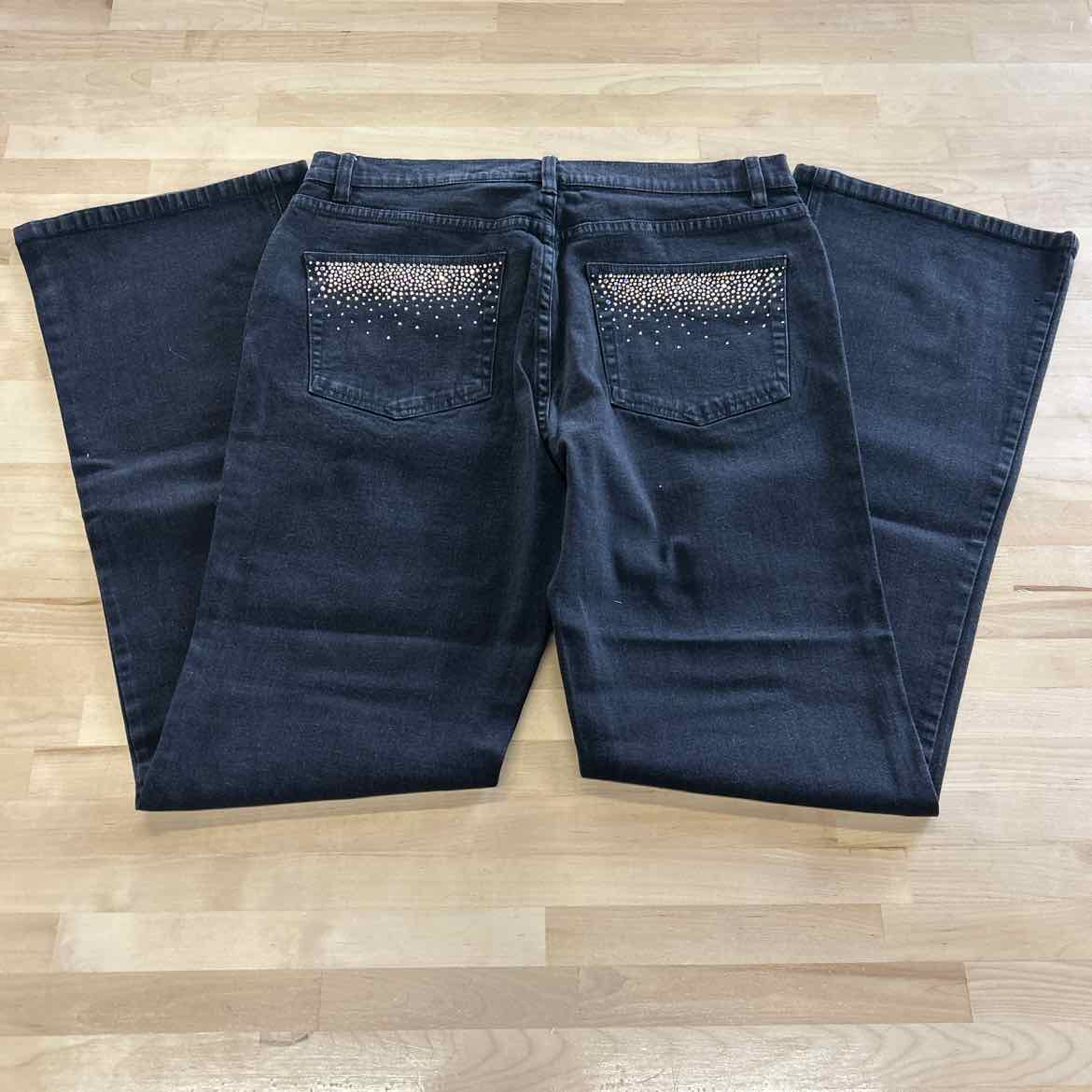 Christine Alexander Size 12 Black Jeans