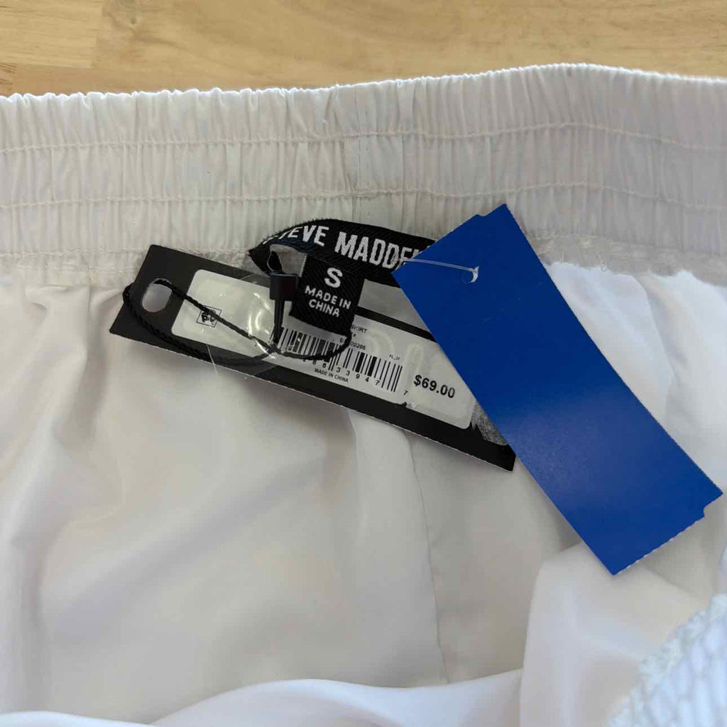 Steve Madden Size S White New Skirt