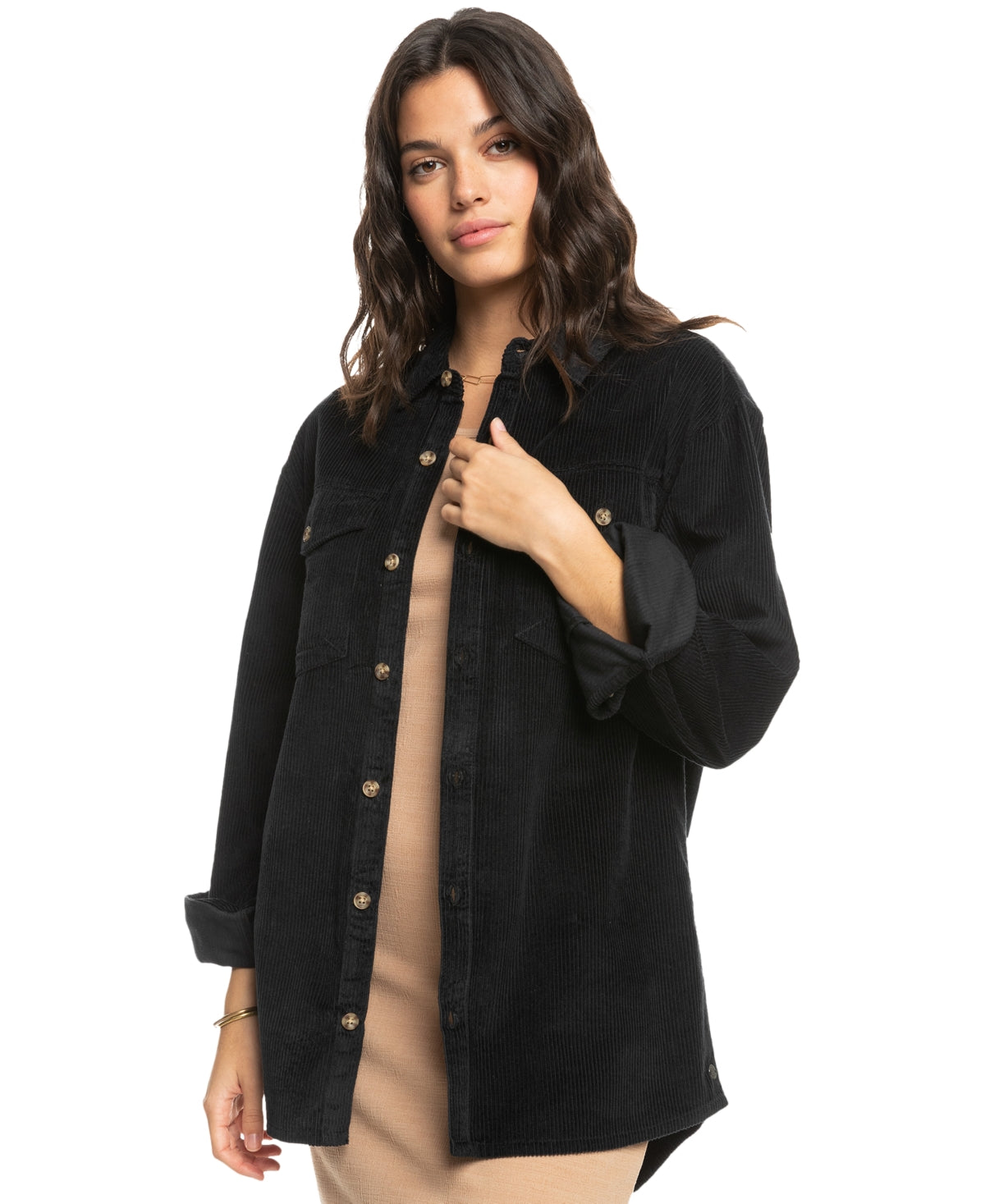 Roxy Juniors' Let It Go Corduroy Shacket