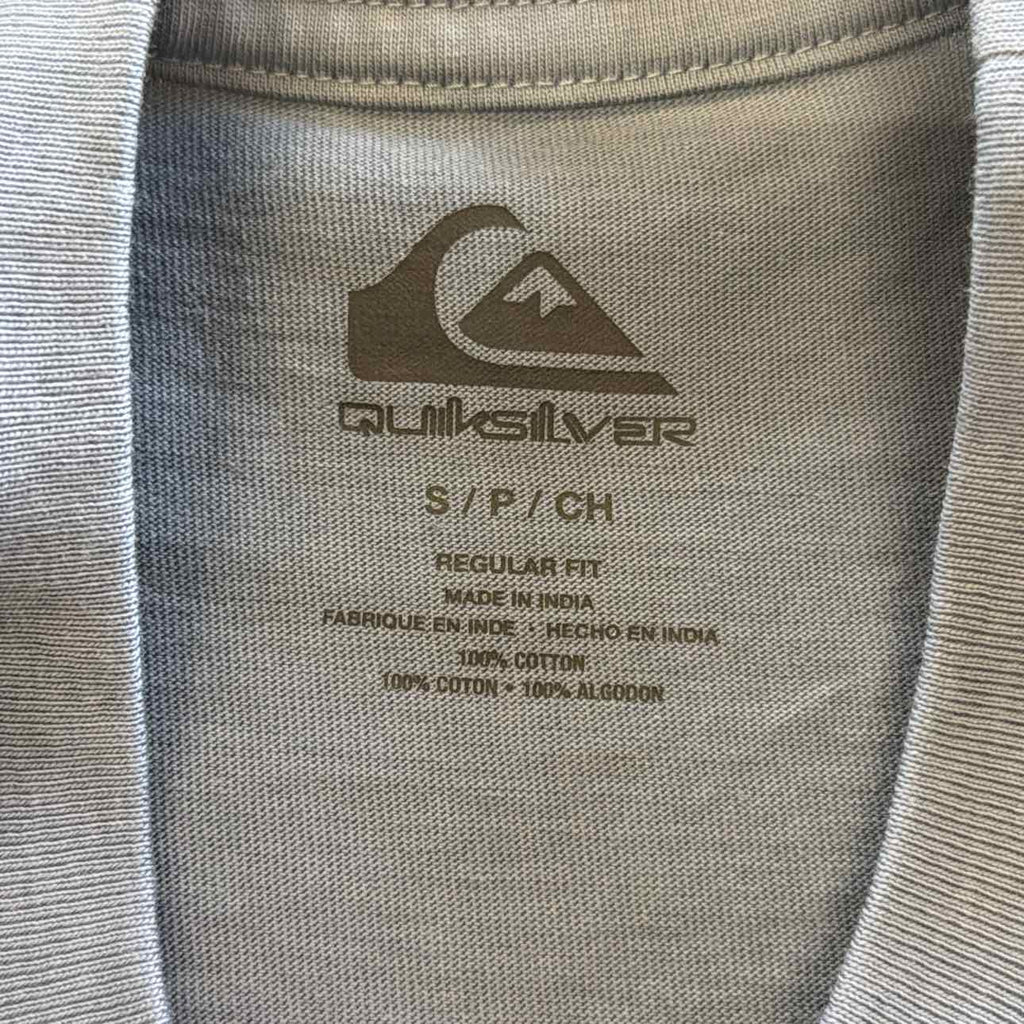 Quicksilver Size S Blue New MENS T-shirt