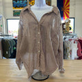 zara Size S Brown Preloved Button Down LS