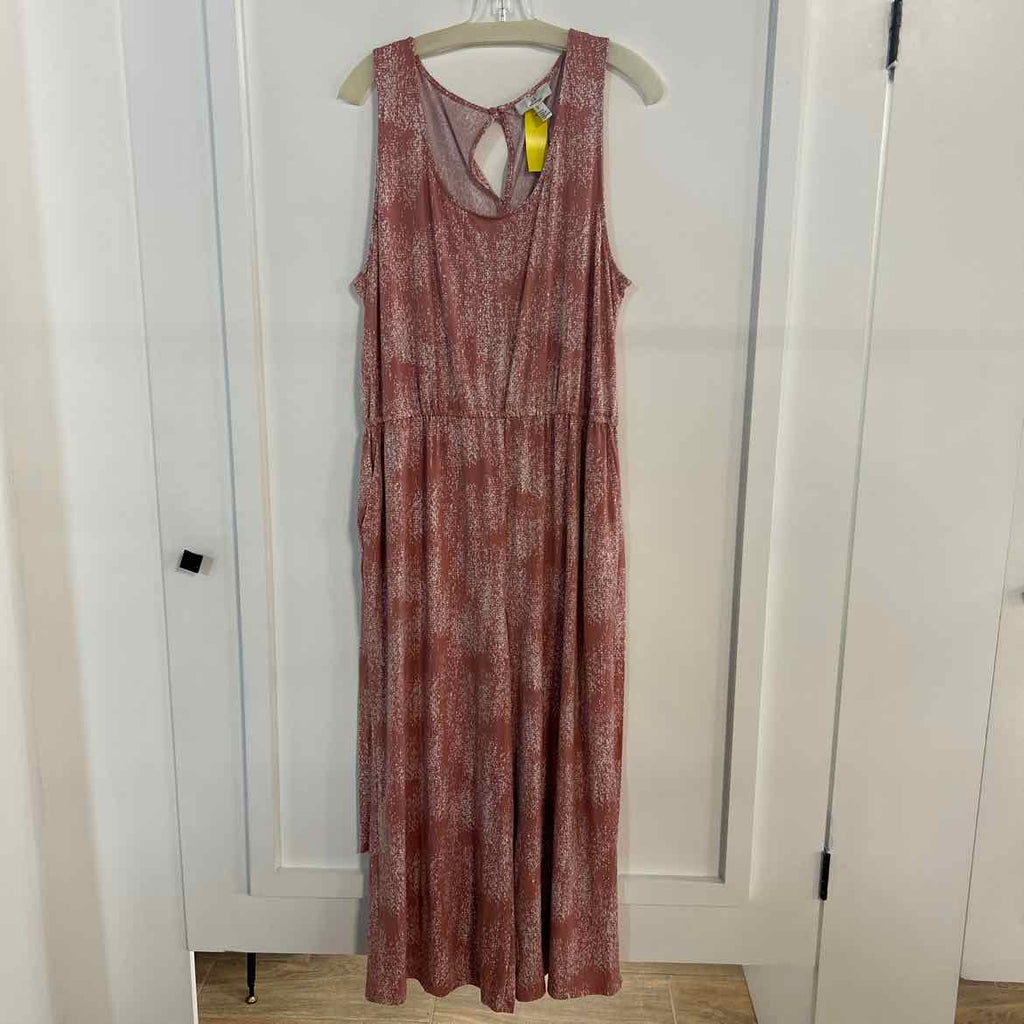 Halston Size XL Pink Preloved Dress