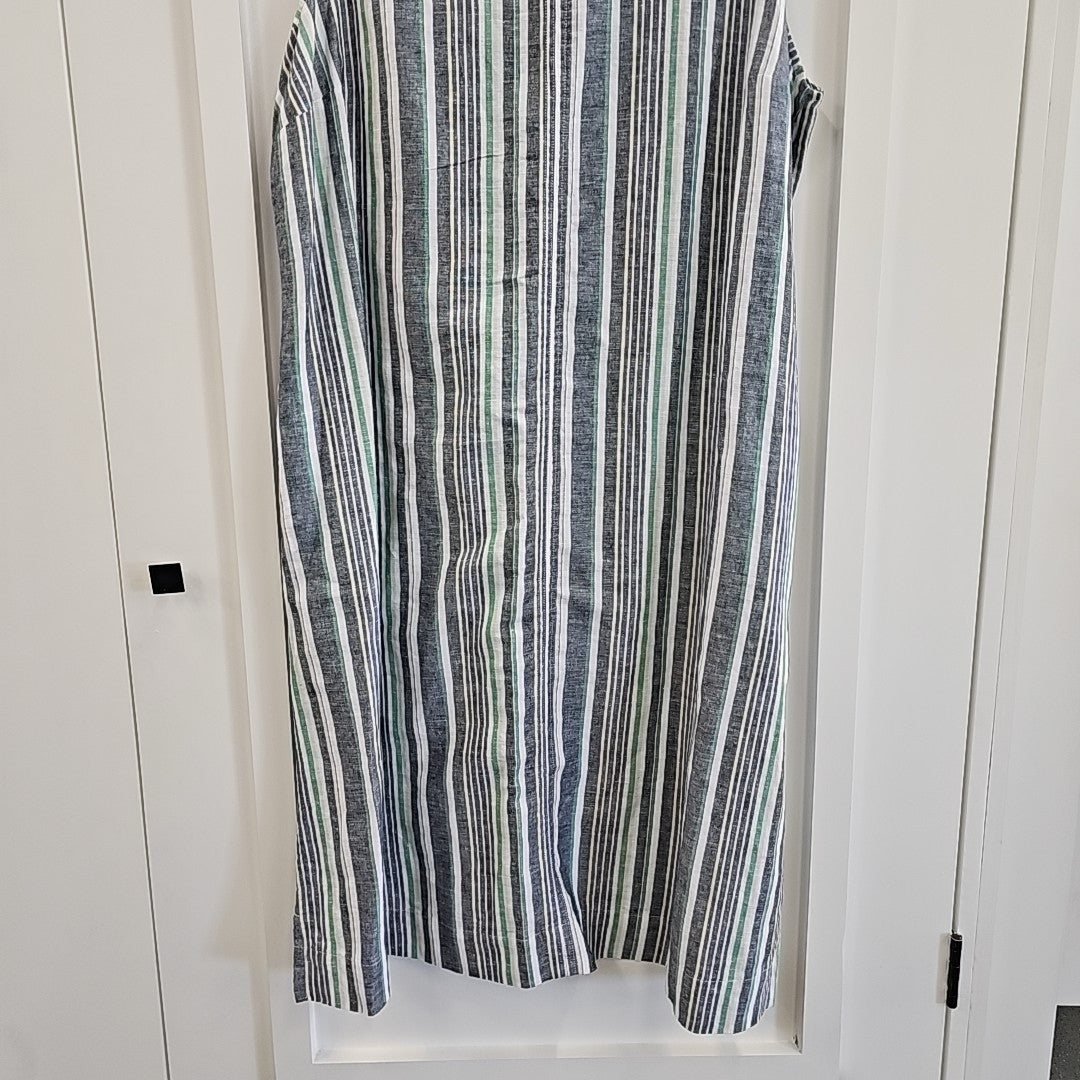 Liz Claiborne Size XXL Blue & Green Dress