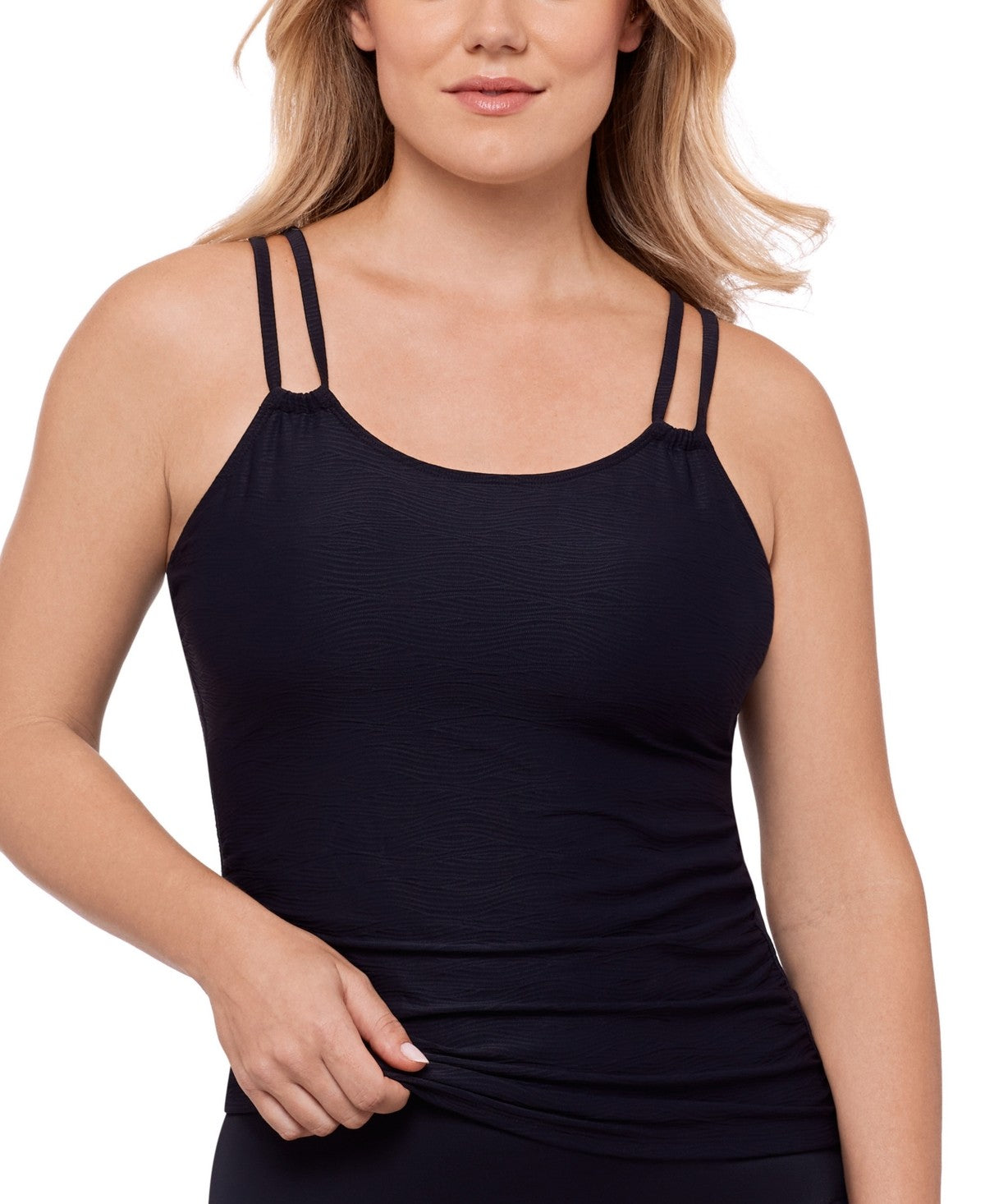 Swim Solutions Women's Tunnel Tankini Top