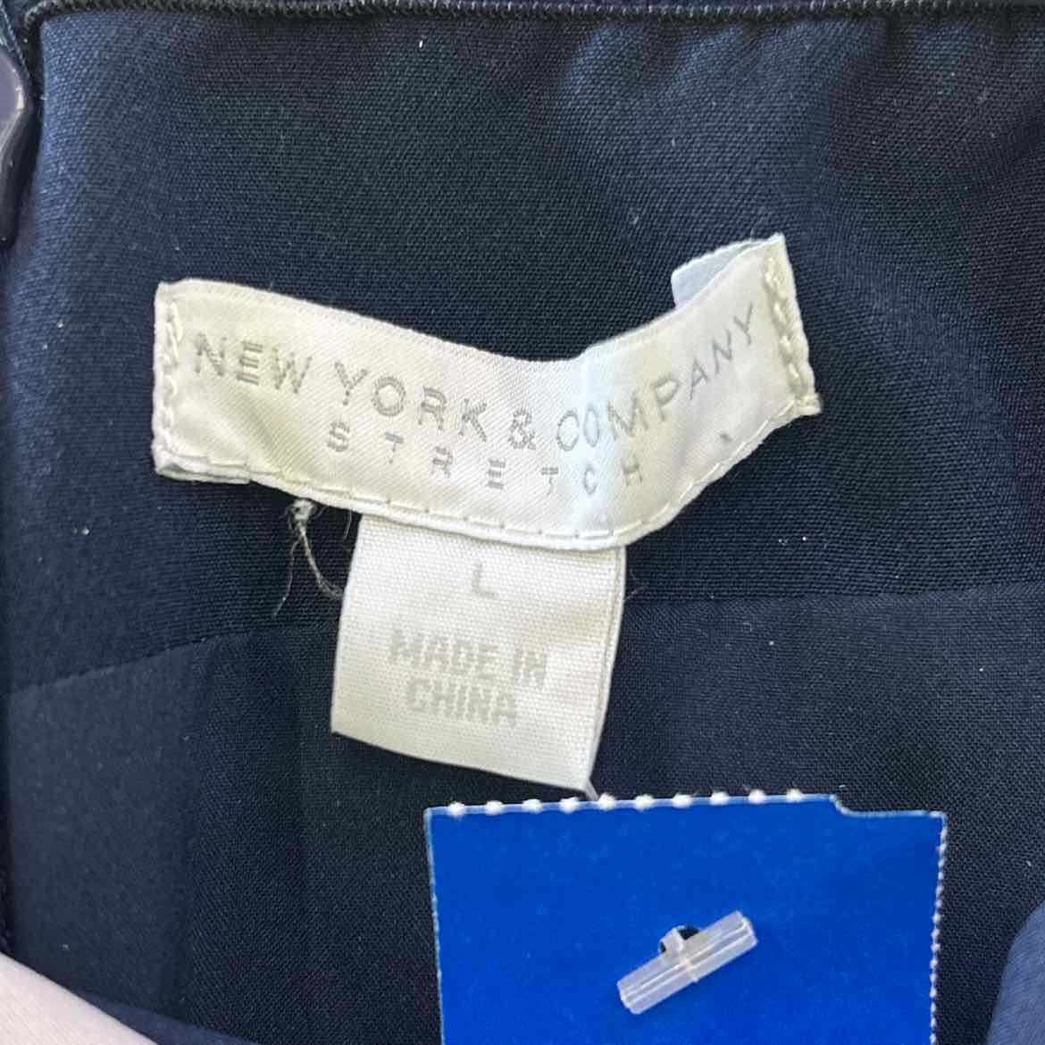 New York & Co. Size L Blue Preloved Jumper