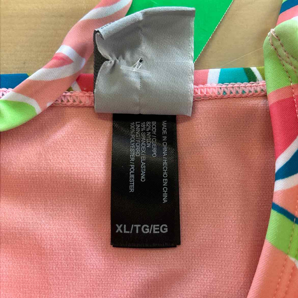 Hurley Size XL Pink Preloved Swimsuit