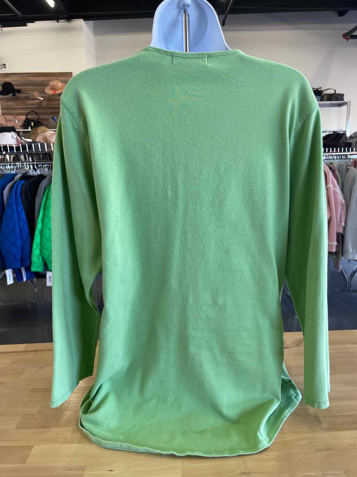 Liz Claiborne Size XL Green Long Sleeve