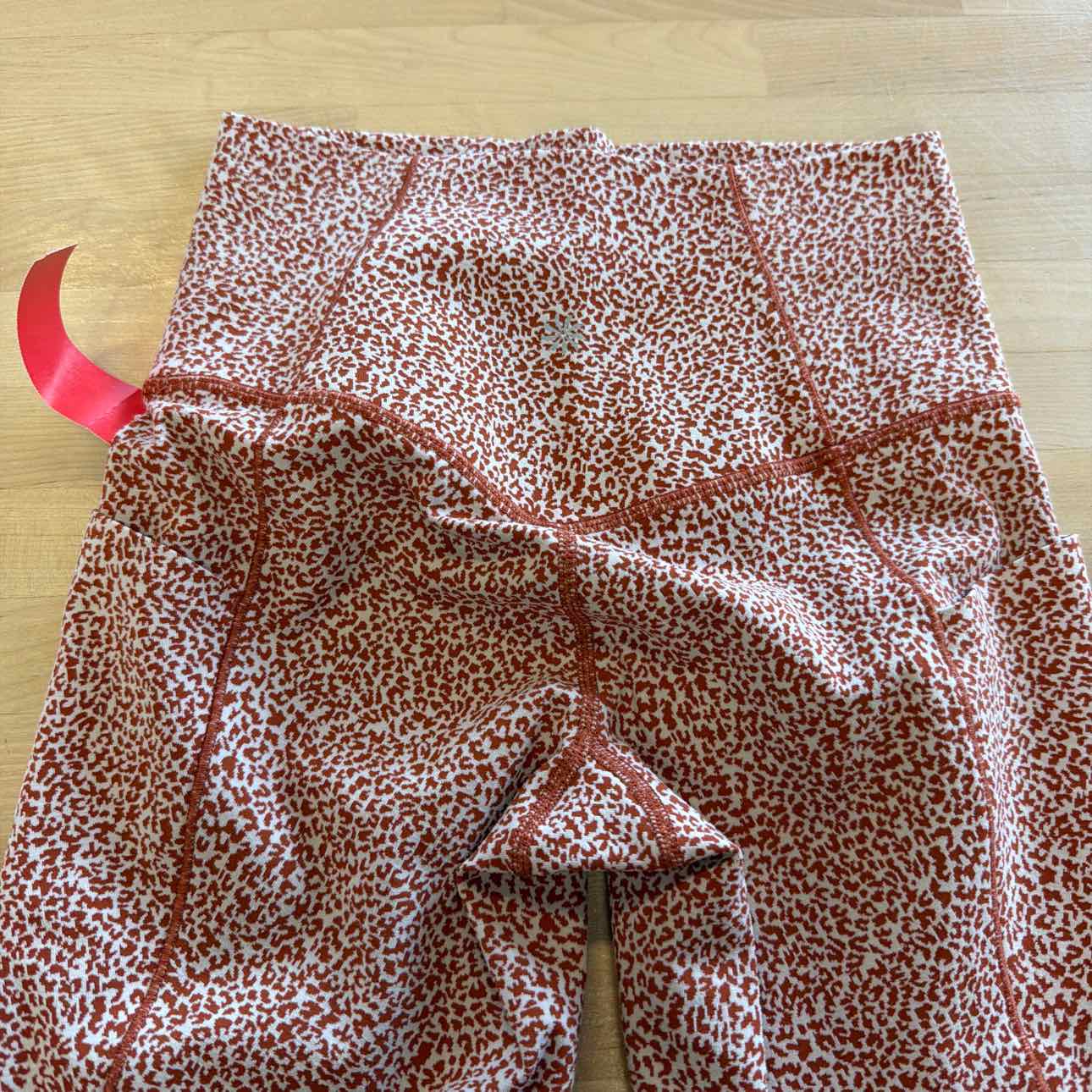 Athleta Size XXS Orange Preloved Athletic Pants