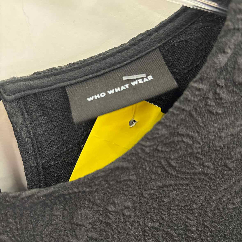 Who What Wear Size M Black Dress