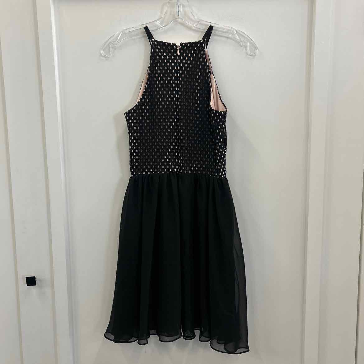 Francesca Size XS Black Lace Preloved Dress