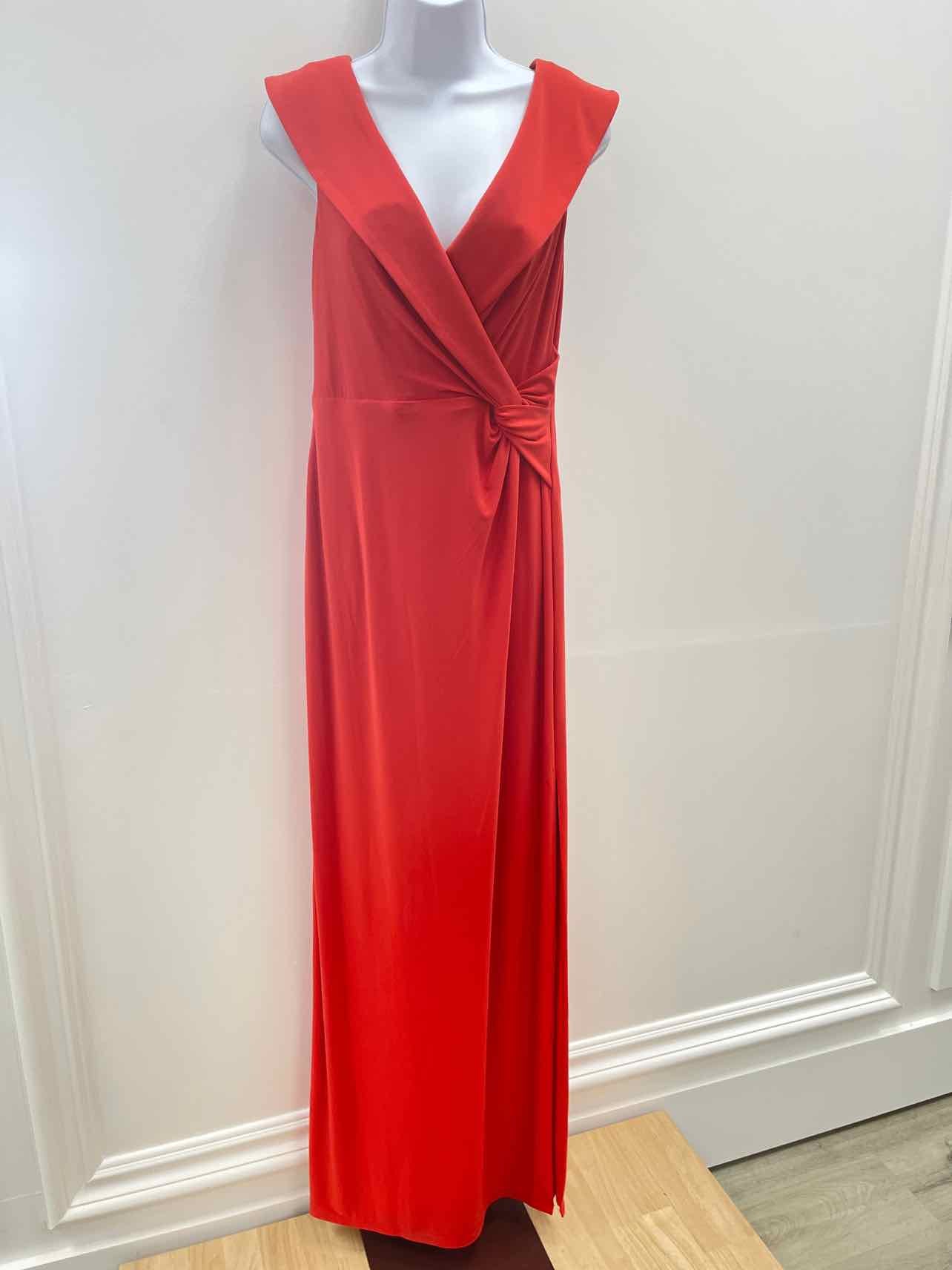 Ralph Lauren Size 8 Tomato Red New Dress