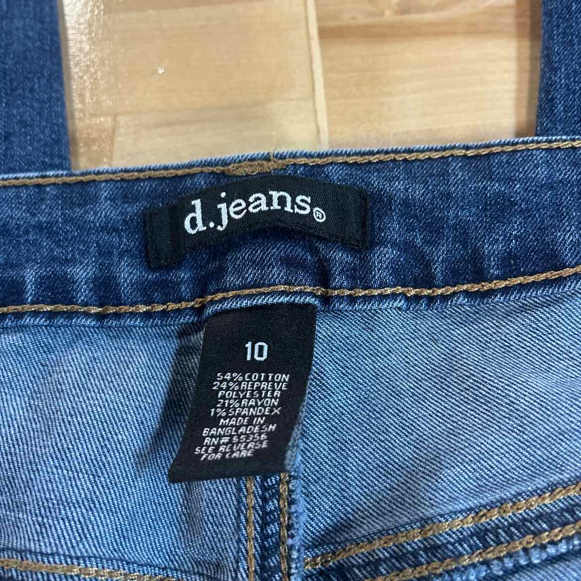 d. jeans Size 10 Blue Denim Preloved Jeans