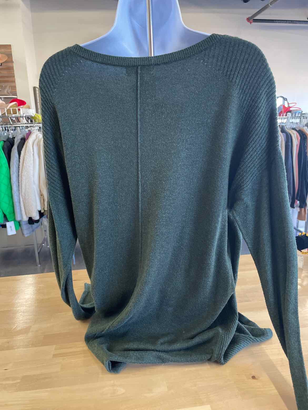 Liz Lange Size L Green Sweater