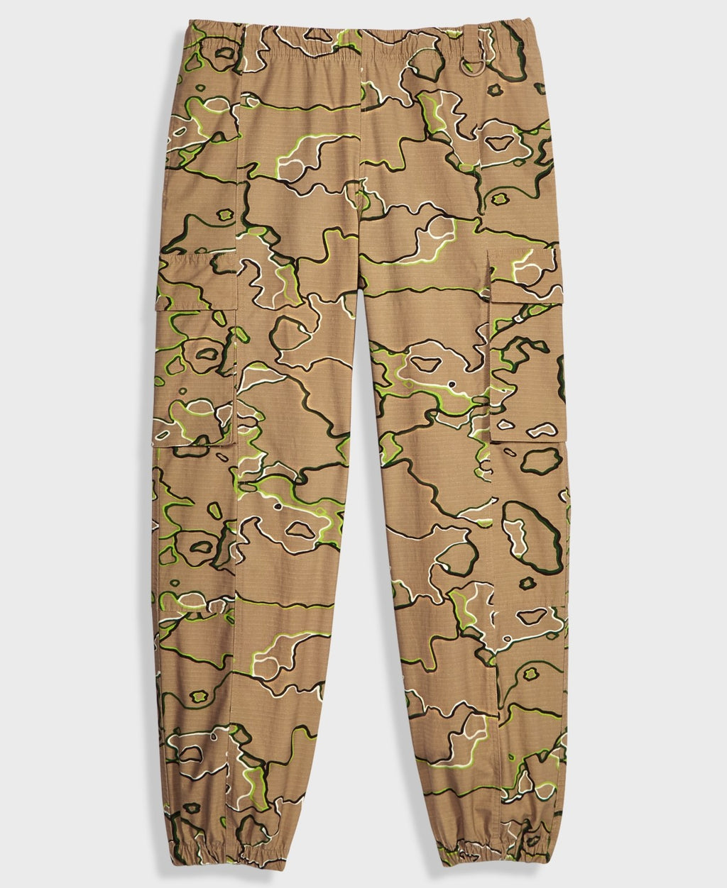 Mode of One Men's Regular-Fit Pull on Camo Print Cargo Joggers