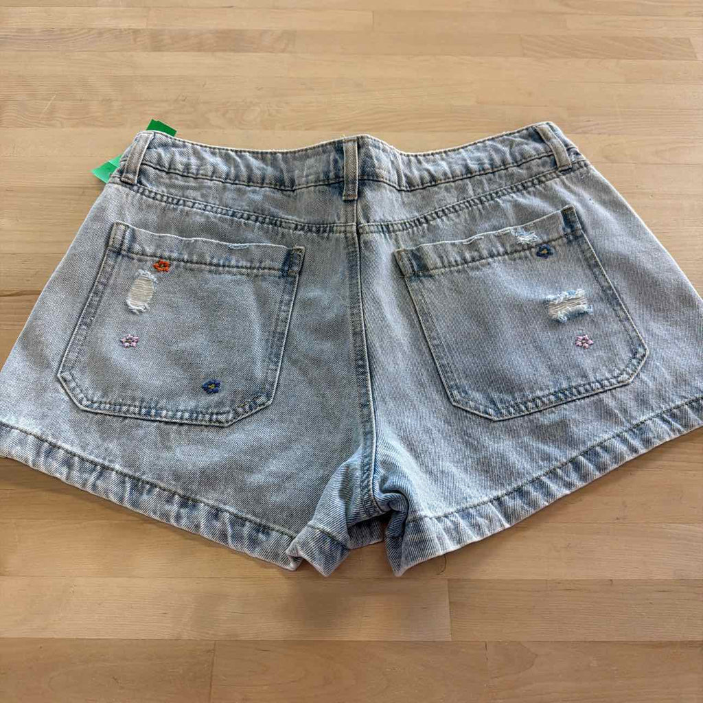 Indigo Rain Women Size 13 Denim Preloved Shorts