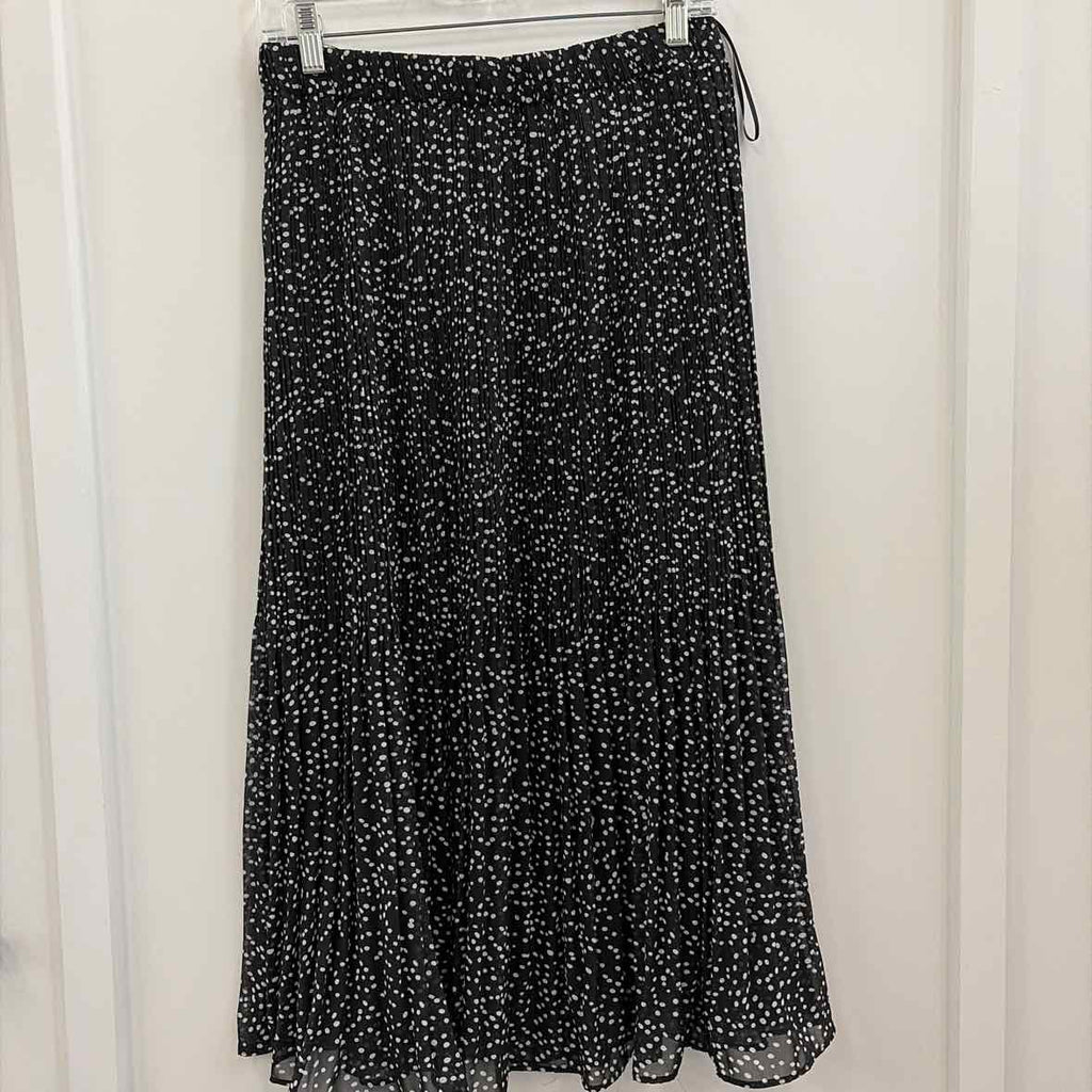 WDNY Size M Black White Preloved Skirt