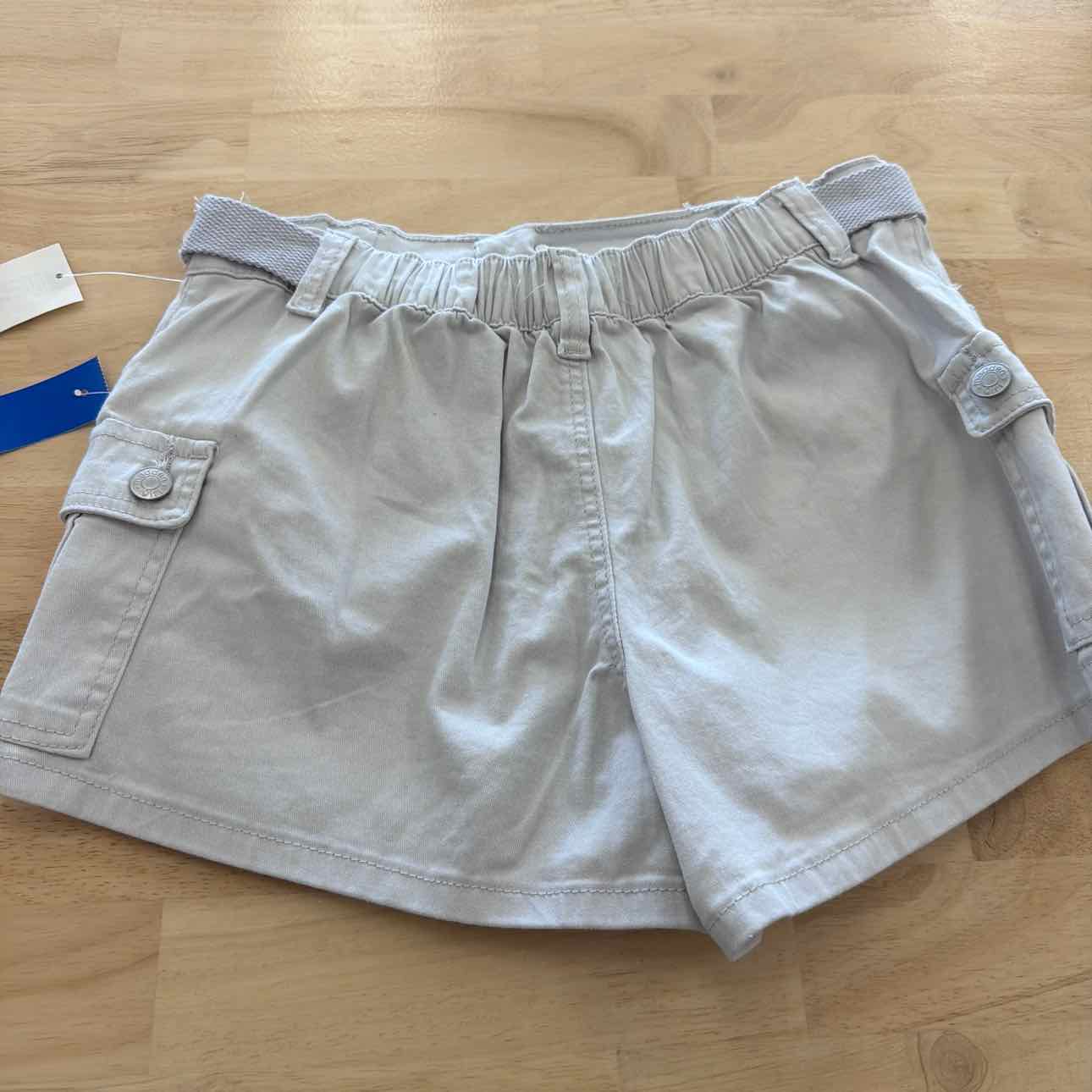 Madden Girl Women Size M Gray New Shorts High Rise Utility Shorts